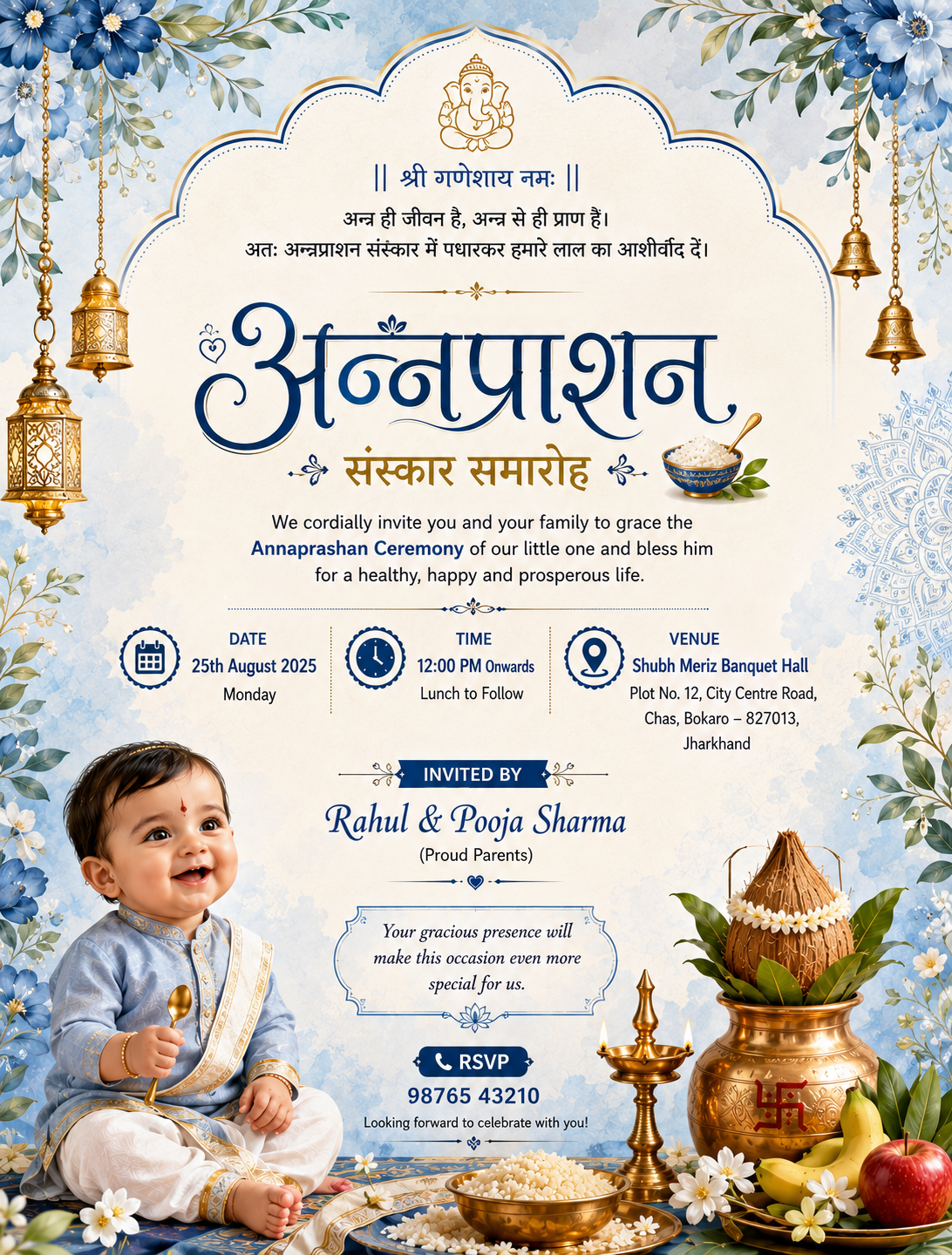 Annaprashan Invitation Design 05