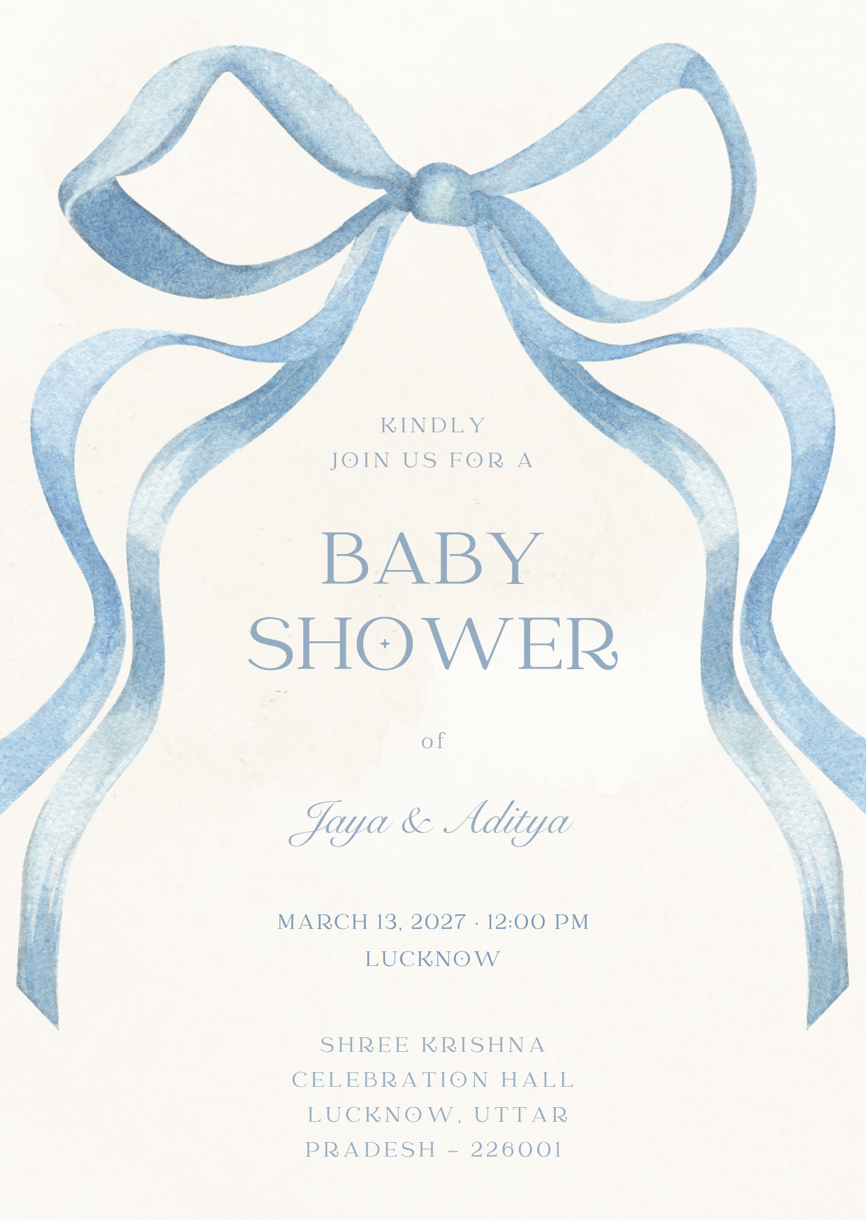 Baby Shower Invitation Design 20