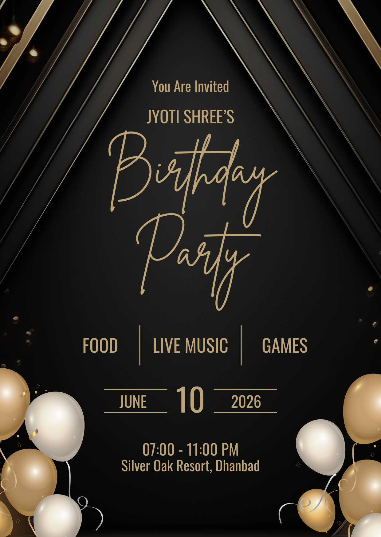 Birthday Invitation Design 16
