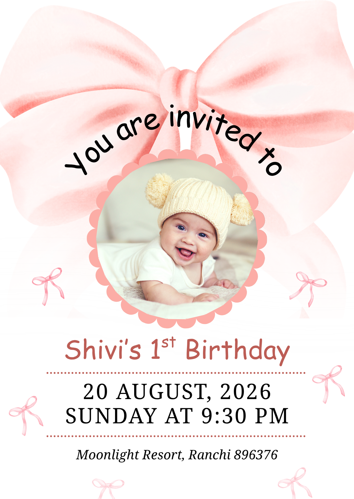 Birthday Invitation Design 03